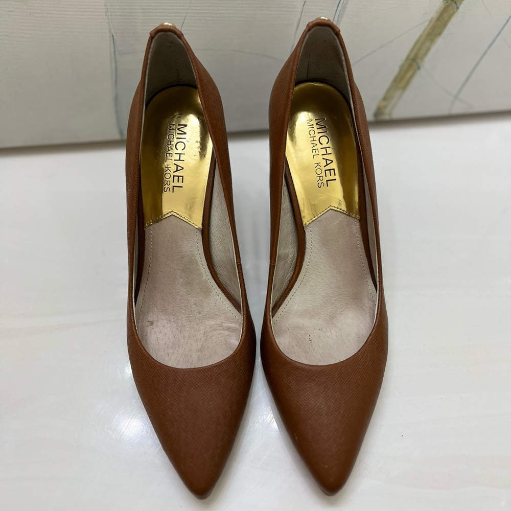 Michael Kors Brown Pointed Toe Heels